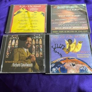 New📌4 CD's Go tell it to the Mountain -Ray Baker - R. Smallwood -Dent the World